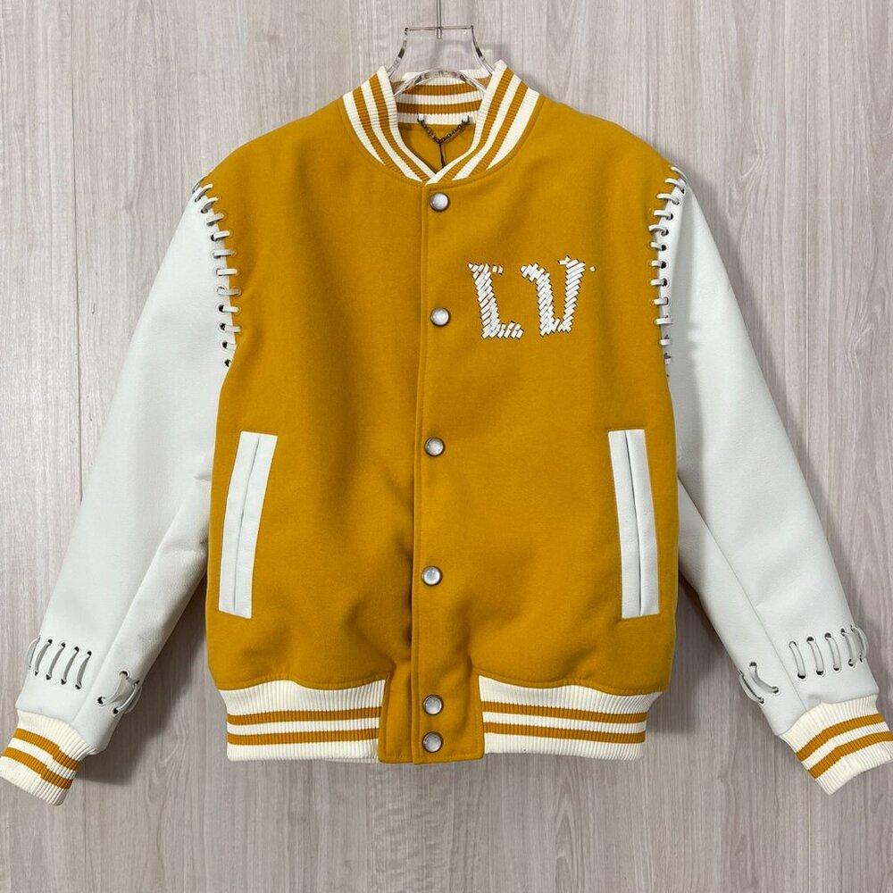 Louis Vuitton Yellow BaseballJacket